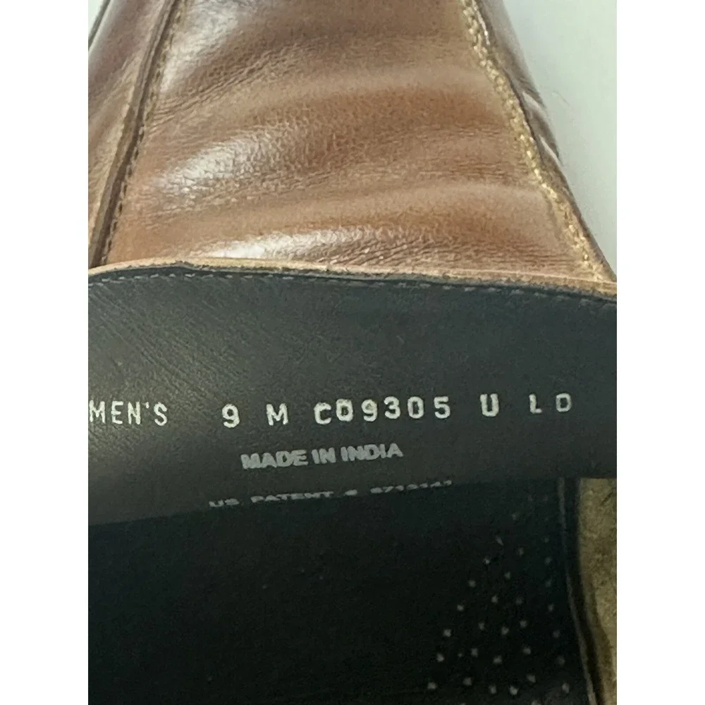 Cole Haan Men's Brown Leather Loafers C09305 Men's Size 9 M Slip On